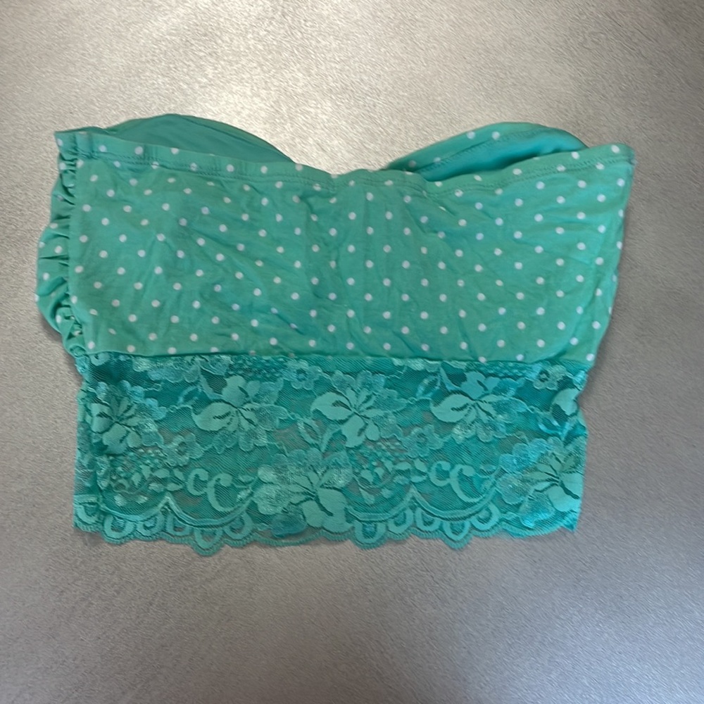 5 for $25 đź’´Bozzolo baby green bralette in a medium - Picture 4 of 5